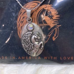 Alex and Ani Pegasus Necklace